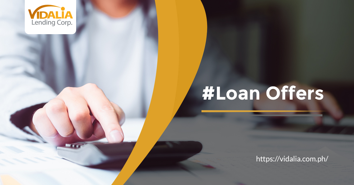 Different Loan Offers for Different Cash Needs