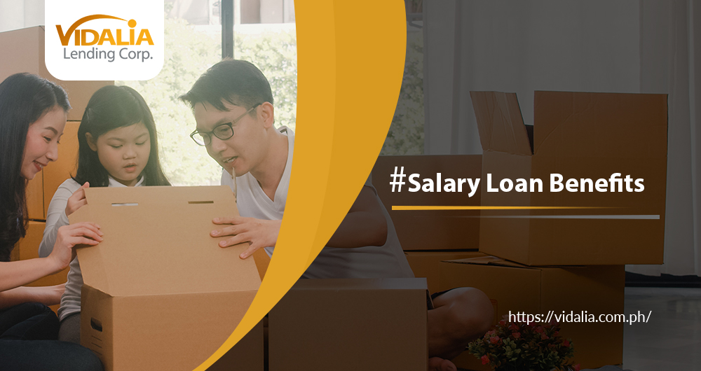 The benefits of applying for a Salary loan