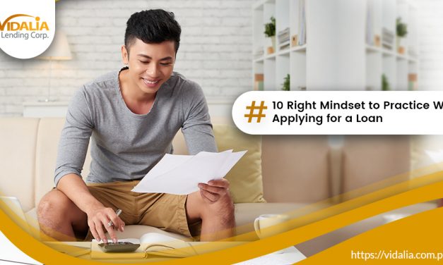 10 Right Mindset to Practice when Applying for a Loan