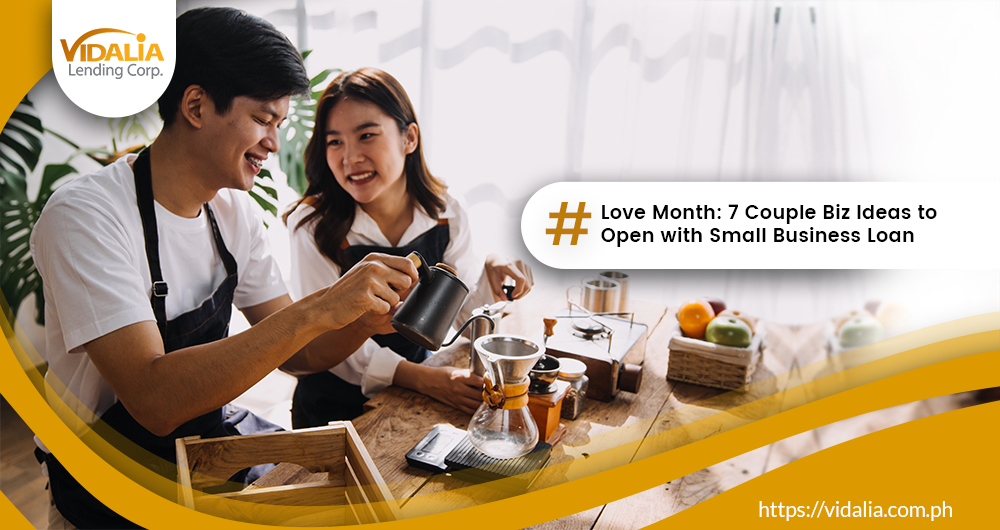Love Month: 7 Couple Biz Ideas to Open with Small Business Loan