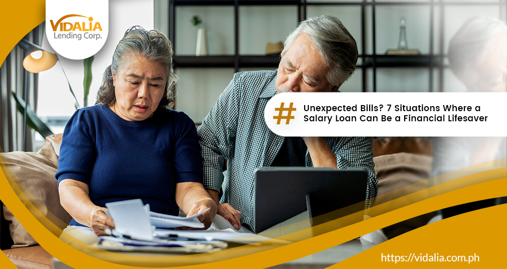 Unexpected Bills? 7 Situations Where a Salary Loan Can Be a Financial Lifesaver
