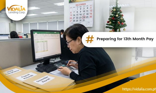 Preparing for 13th Month Pay